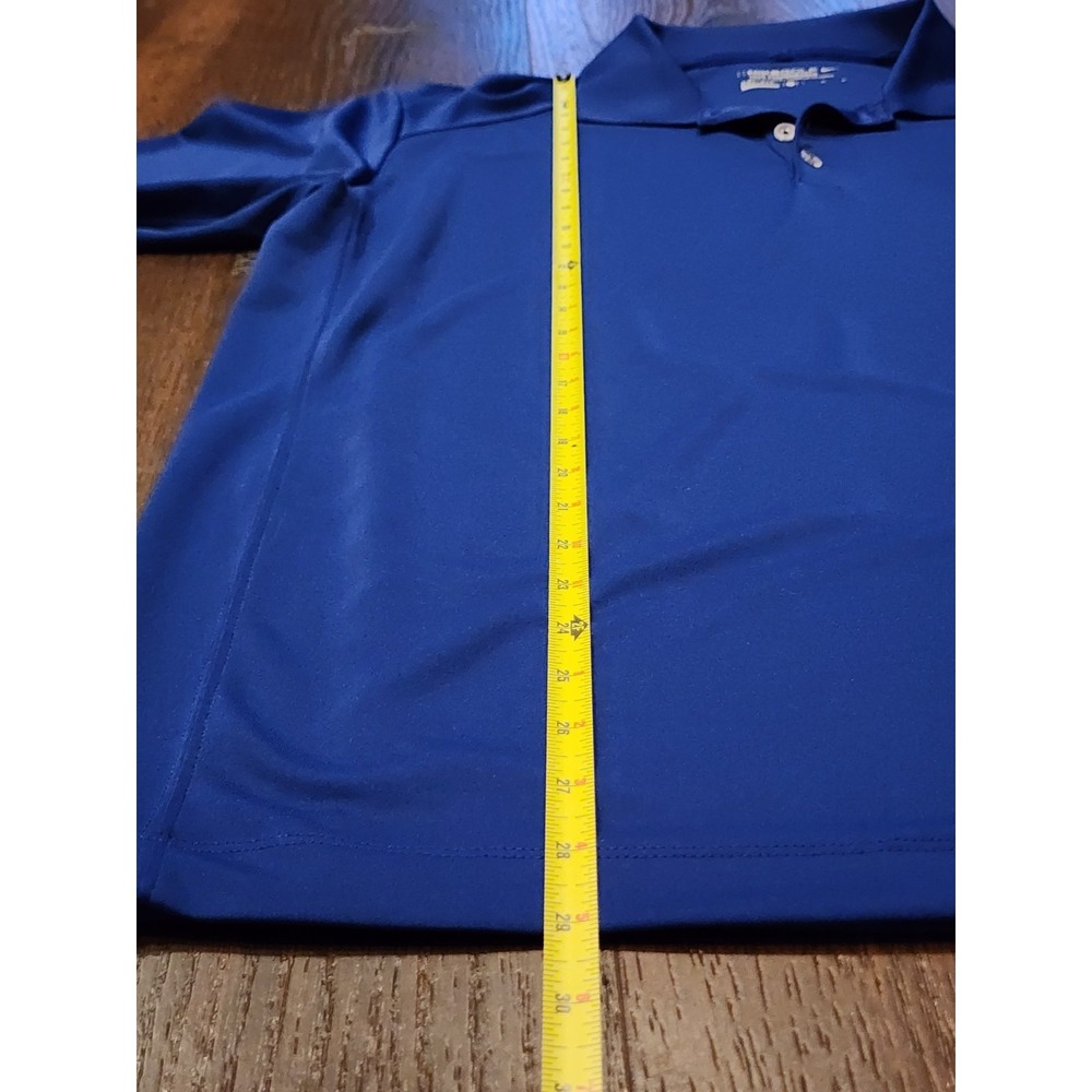 Nike Golf Tour Performance Dri-Fit Men's Polo Shirt Blue Size Large L - Picture 5 of 6